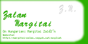 zalan margitai business card